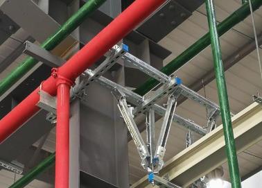 昆明市该抗震支架的整体式支吊架结构协调性好